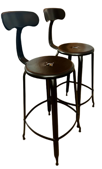 2 chaises de bar Nicolle