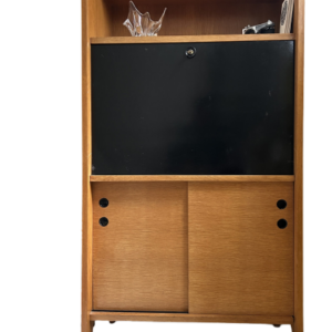 Bureau secrétaire vintage en bois - années 60/70