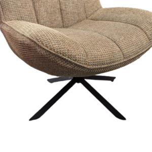 Fauteuil NV GALLERY WILLOW tweed jaune Miami