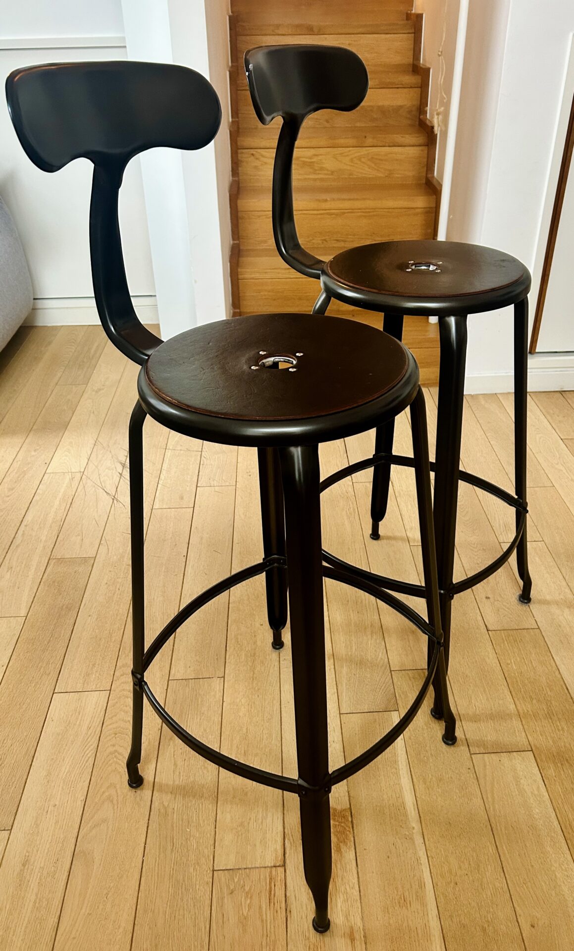 2 chaises de bar Nicolle – Image 2