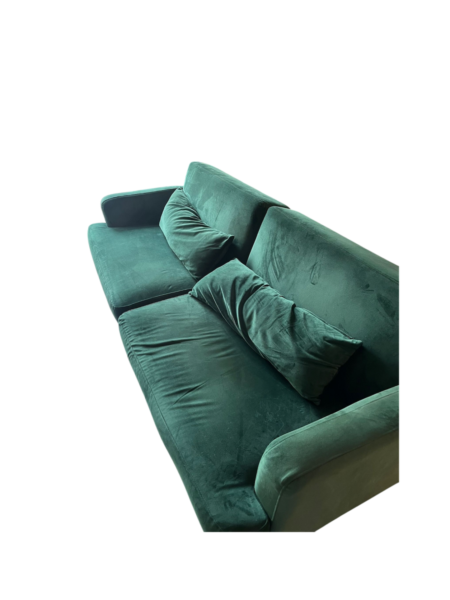 Canapé velours vert convertible MAISON DU MONDE livré chez vous