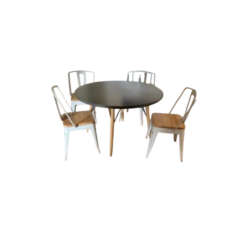 Table de salle à manger style industriel MAISON DU MONDE