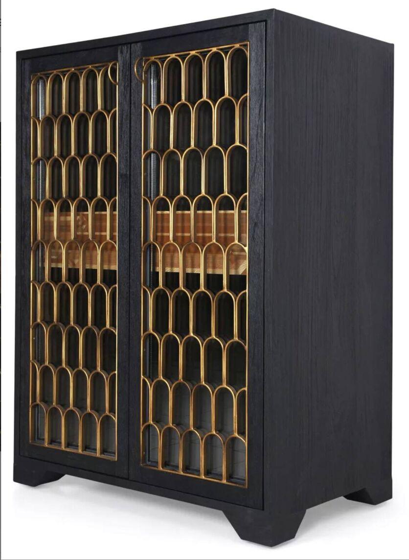 Buffet Design Art Déco effet Shou Sugi Ban – Image 2