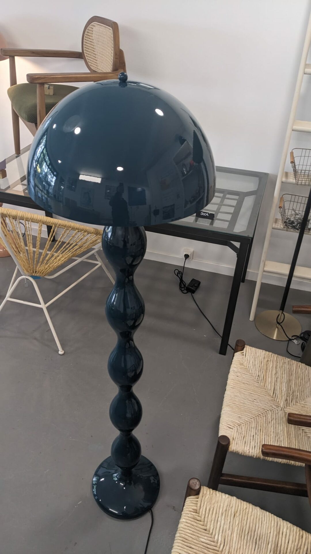 Powers Lampadaire, Bleu pétrole – Image 6