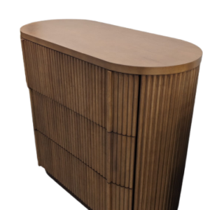 Ronda - Commode, Bois teinte noyer, 100cm
