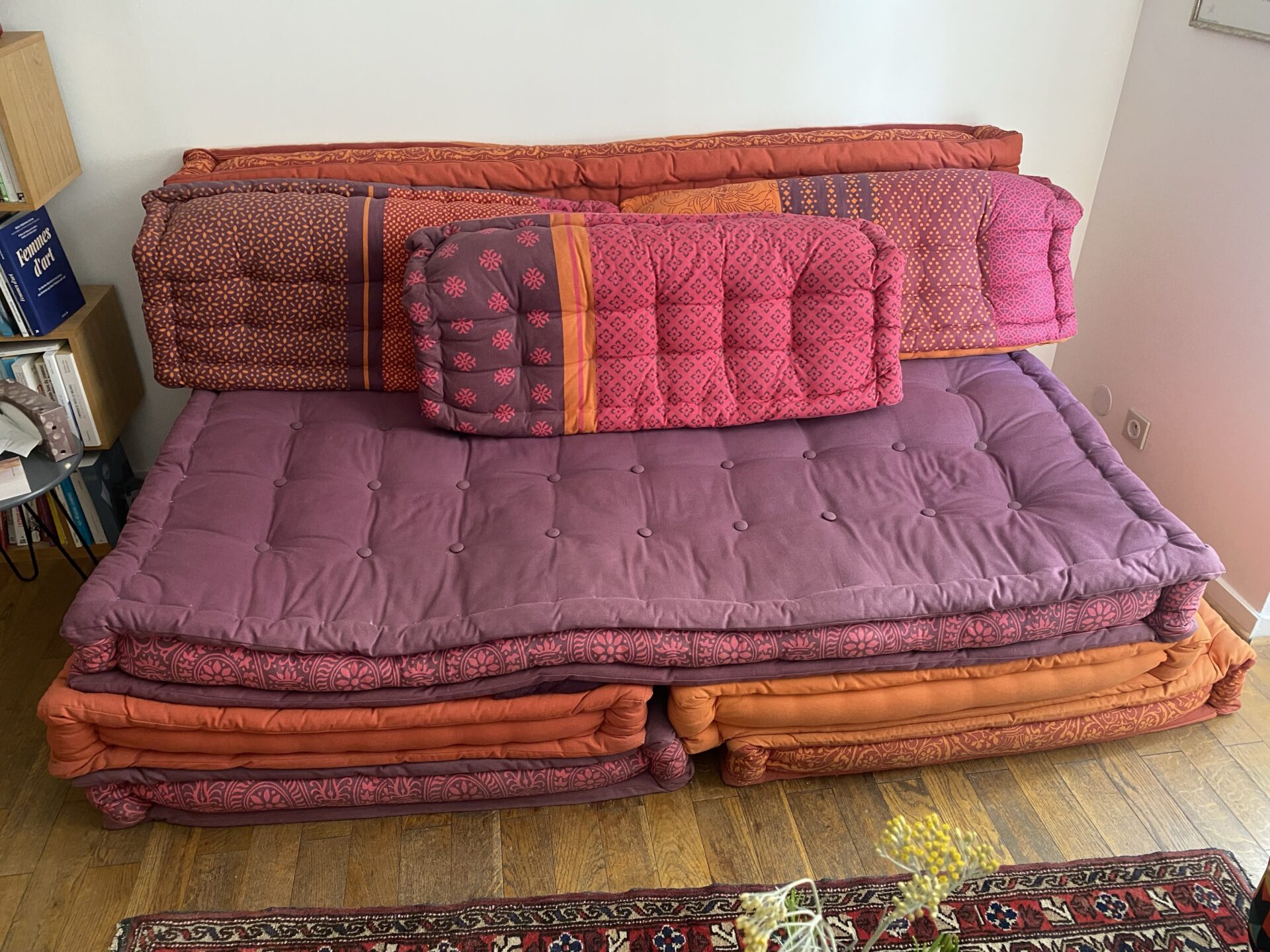 Canapé banquette modulable Maisons du Monde – Image 2