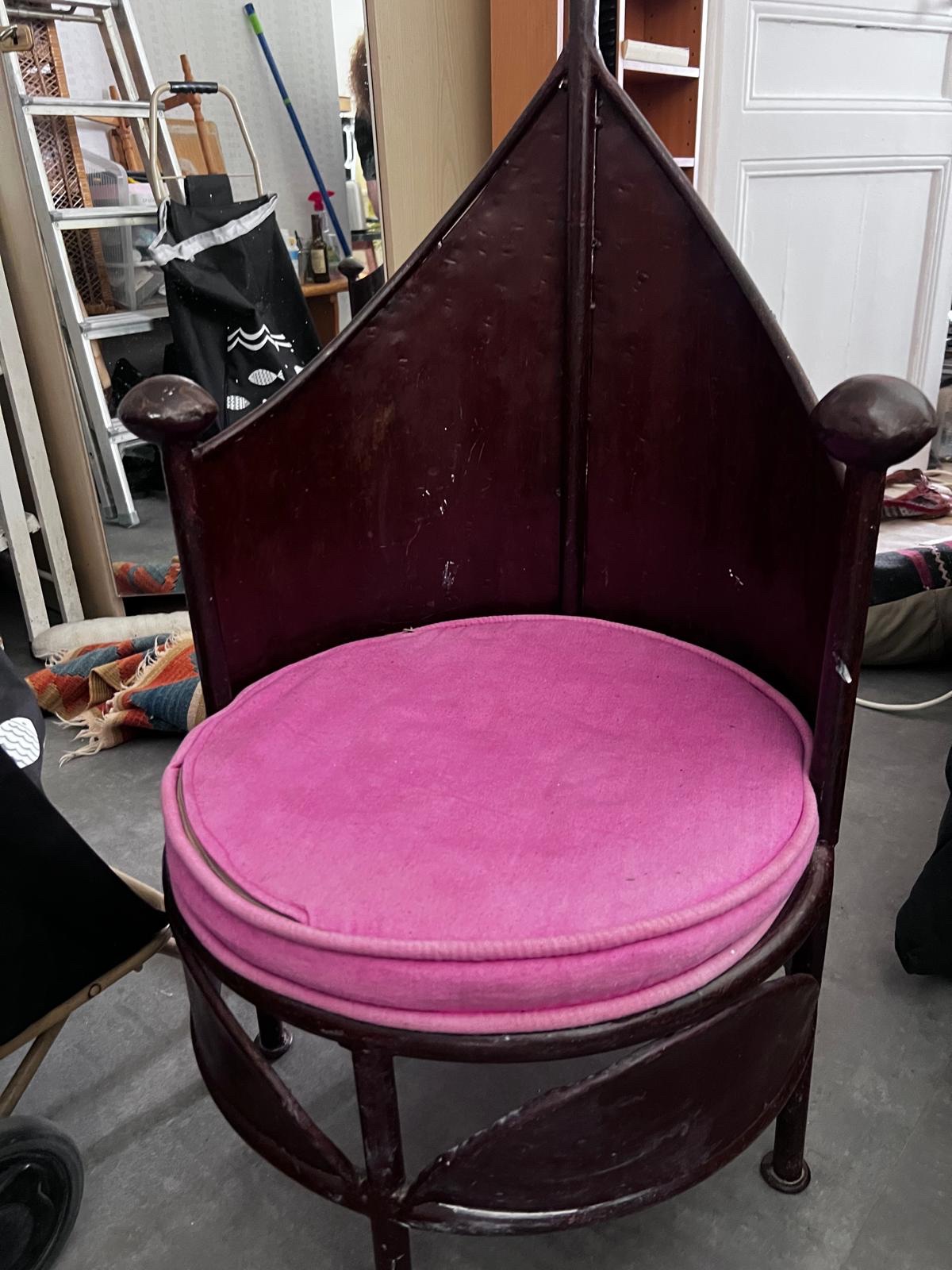 Fauteuil en fer forgé – Image 2