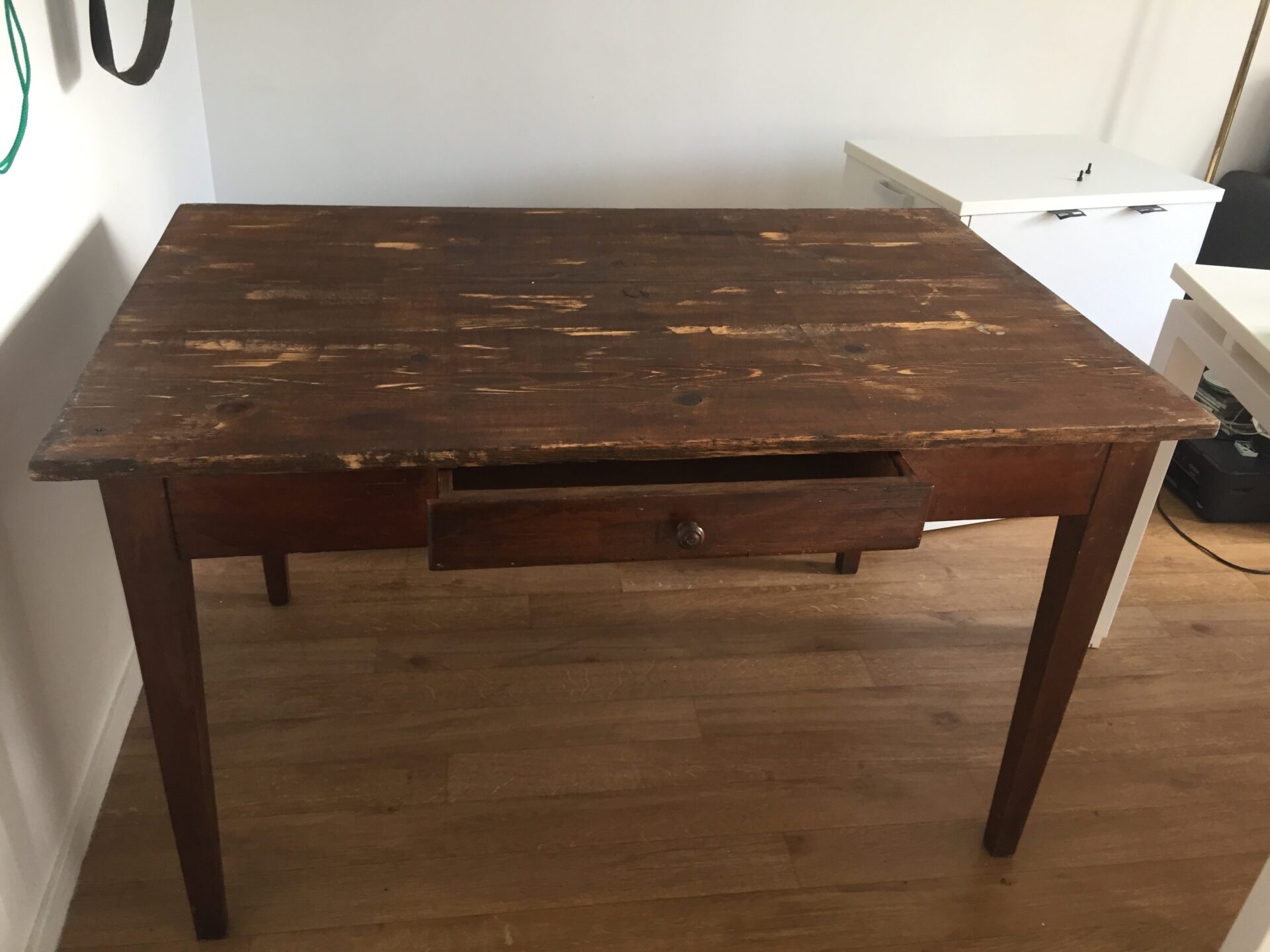 Table de ferme en bois massif – Image 4