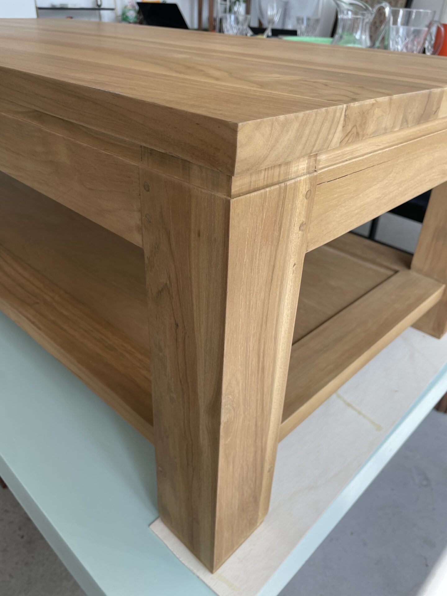 Table basse en teck massif BOSTON – Image 6