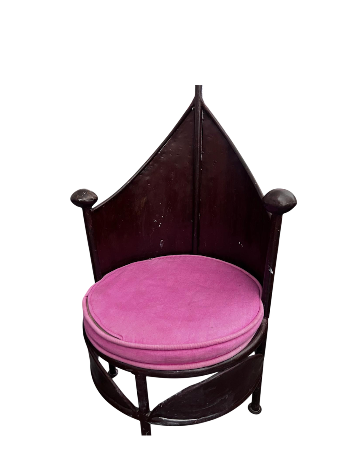 Fauteuil en fer forgé