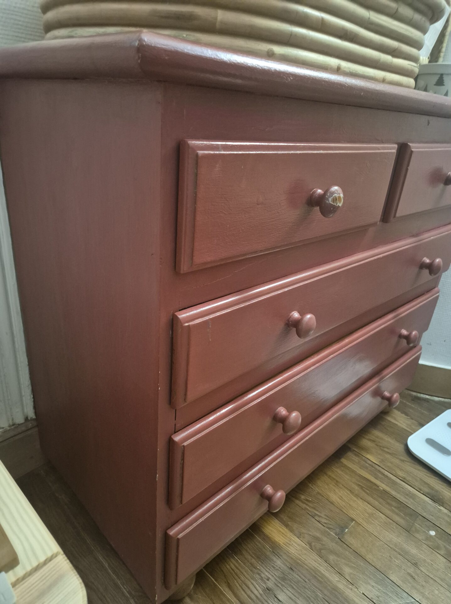 Commode en chêne massif à retaper – Image 4