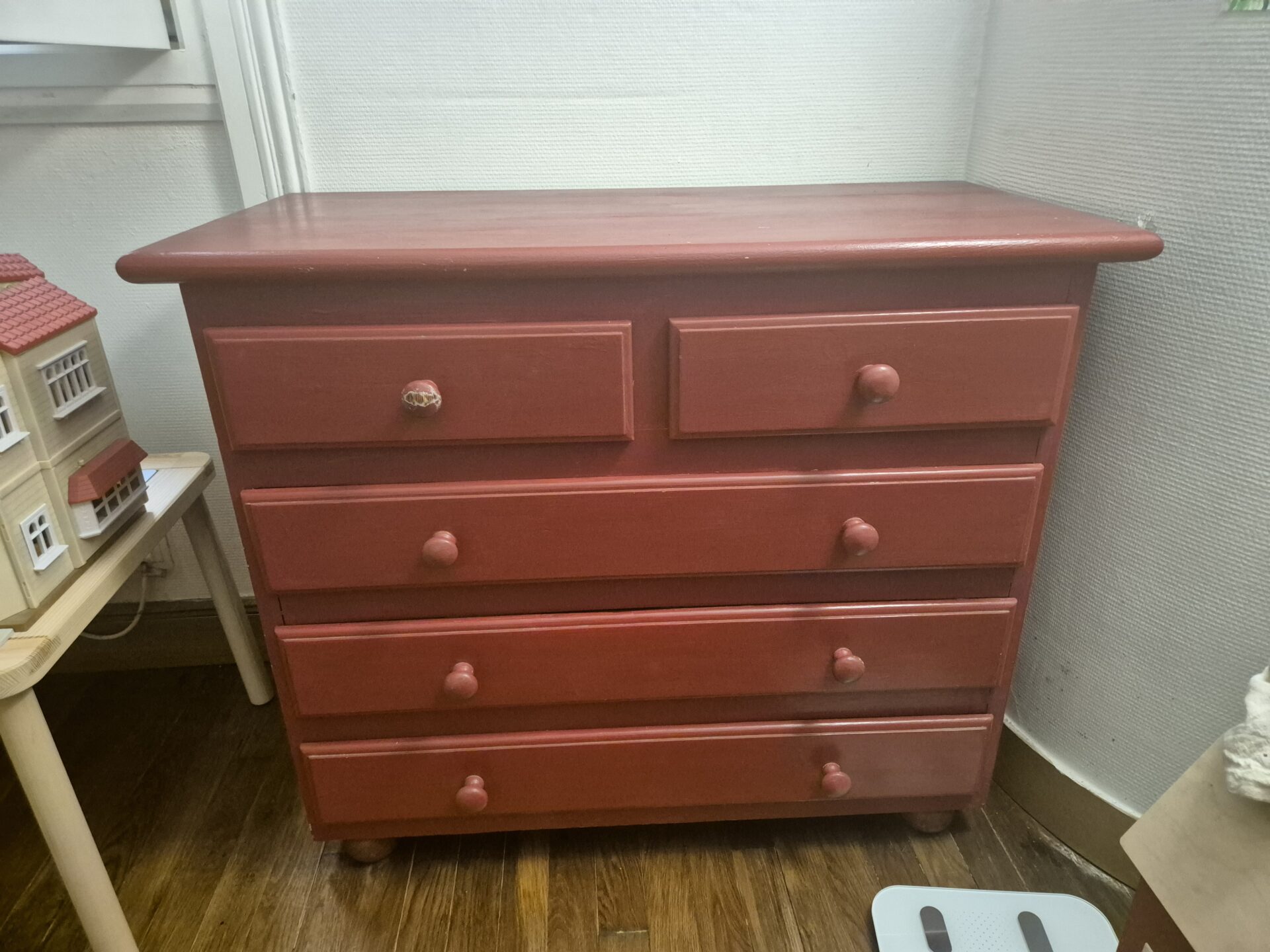 Commode en chêne massif à retaper – Image 2