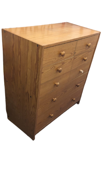 Commode 8 tiroirs en pin