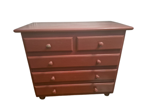 Commode en chêne massif à retaper