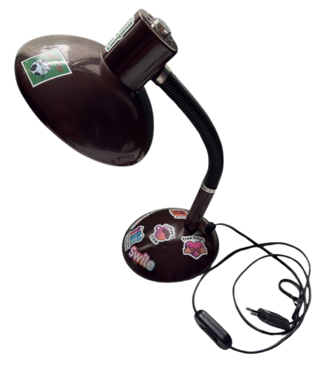 Lampe Bureau articulée Années 80 Marron en tres bon état