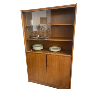Bibliothèque vitrine années 70