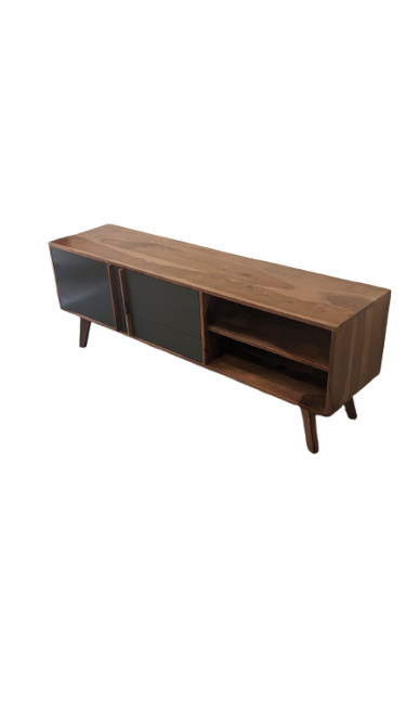 Meuble TV acacia massif 150cm