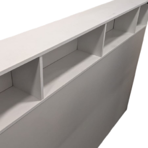 Tête de lit 165cm avec rangements