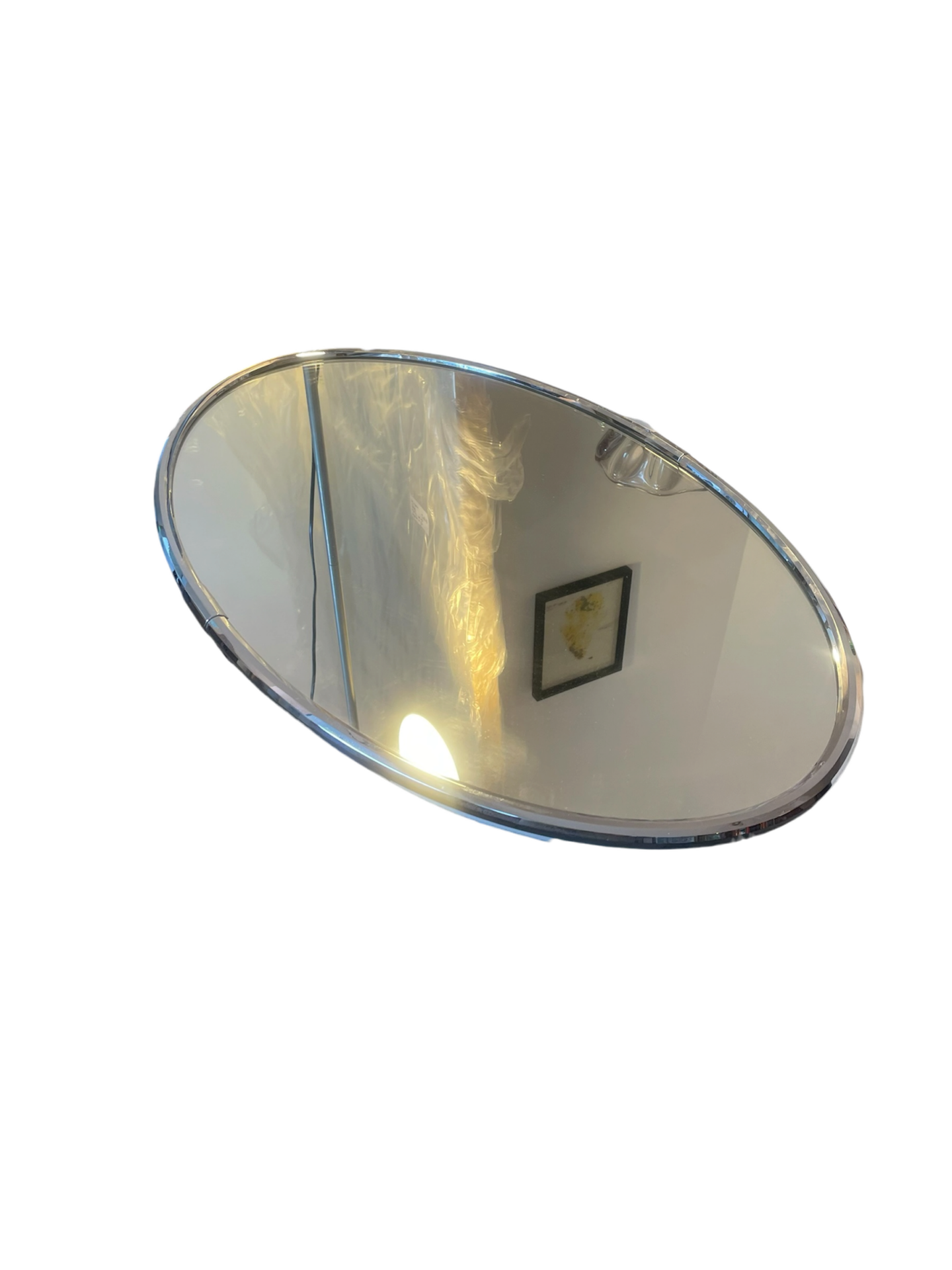 Miroir chromé biseauté